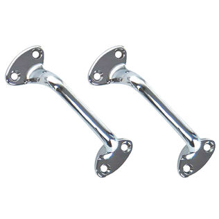 Chrome Plated Zinc Alloy Handles, 1-Pair