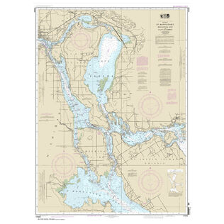 #14883 St. Marys River Munuscong Lake Sault Ste. Marie