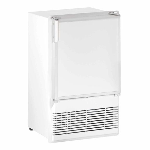 14" White Marine Crescent Ice Maker, 115V image number 0
