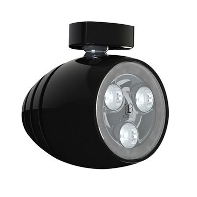 Octane LED Wakeboard Tower Light, Black Housing, White Non-Dimming