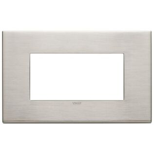 Vimar Eikon Total Look 22654.11 4-Module Cover Plate, Sand
