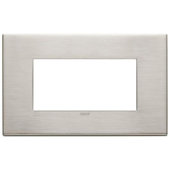 Vimar Eikon Total Look 22654.11 4-Module Cover Plate, Sand image number 0