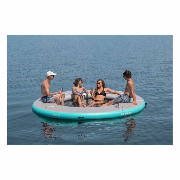 10' Circular Inflatable Mesh Dock image number 2