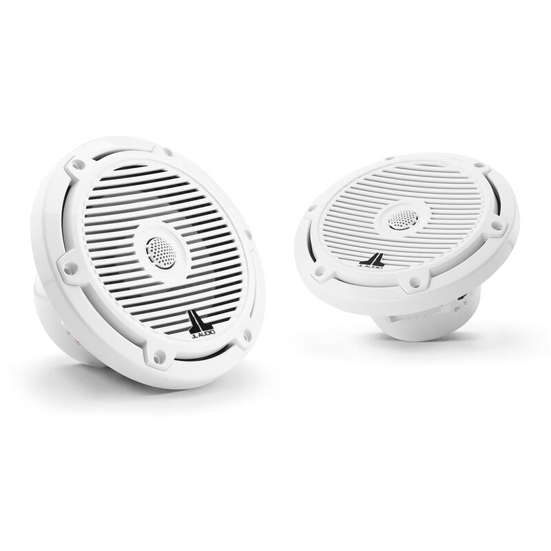 JL AUDIO M3650XCGw 6.5" Marine Coaxial Speakers, White Classic