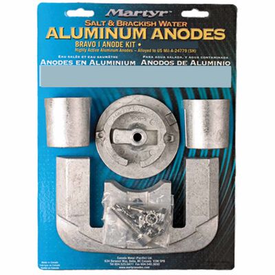 Bravo I, 1991-Present, Aluminum Anodes