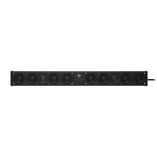 Wet Sounds STEALTH-10 ULTRA HD-B All-In-One 10 Speaker Amplified Bluetooth Soundbar With Remote