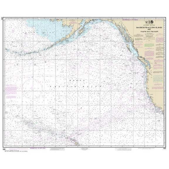 #530 San Diego to Aleutian Islands & San Diego to Aleutian Islands & Hawaiian Islands image number 0