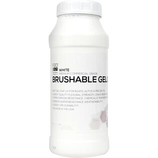 Brushable White Gelcoat Quart Kit