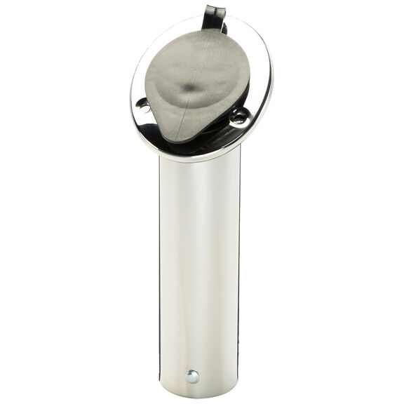 30&deg; Stainless Steel Flush Mount Rod Holder image number 0