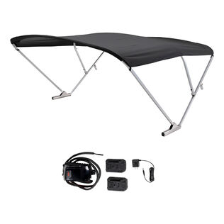 SureShade Battery Powered Pontoon Bimini Tops
