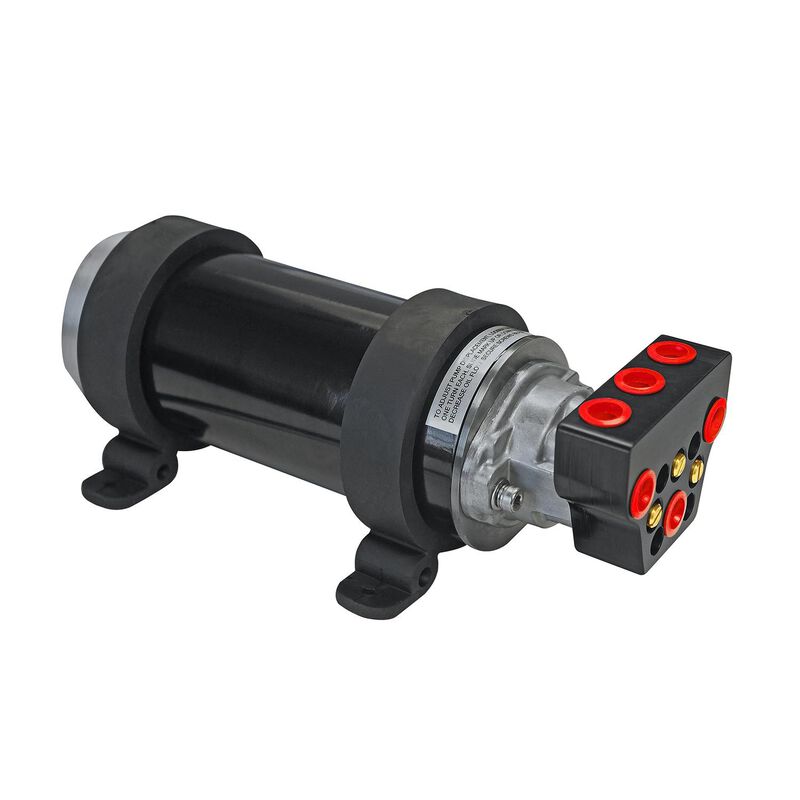12V Reversing Hydraulic Adjustable Piston Pump for 9 to 18 Cubic Inch Cylinders image number 0