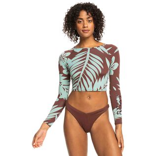 Women's Crop Top Rash Guard