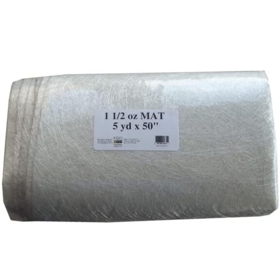 1.5oz 50" Fiberglass Mat 5 Yard Pack image number 0