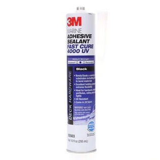 4000 UV Polyether Adhesive Sealant, Black, 10 oz. Cartridge