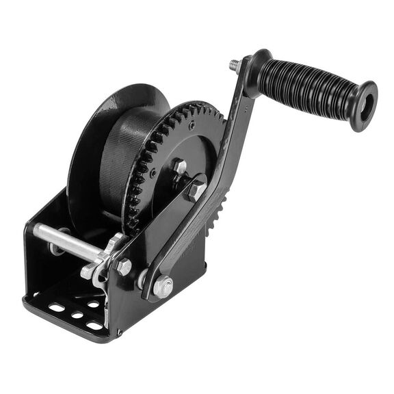 1800 lb. Manual Trailer Winch with Strap image number 1