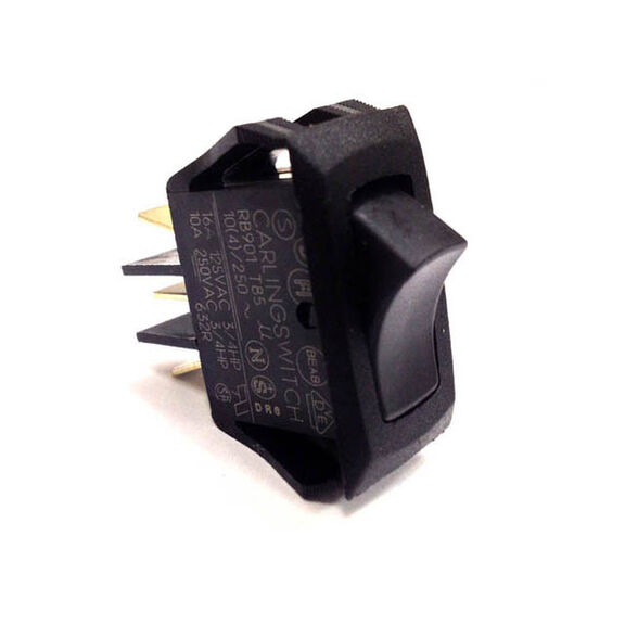 RK19640 Interior and RV Style Switch-Rocker On-Off - SPST Non Illumination image number 0