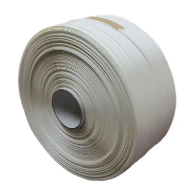 Heavy-Duty Woven Strapping, White
