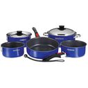 Professional Series Gourmet Nesting 10-Piece Induction Cookware Set with Ceramica&reg; Non-Stick image number 0