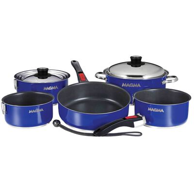 Professional Series Gourmet Nesting 10-Piece Induction Cookware Set with Ceramica® Non-Stick