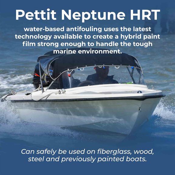 Neptune HRT Antifouling Paint, Black, Quart image number 5