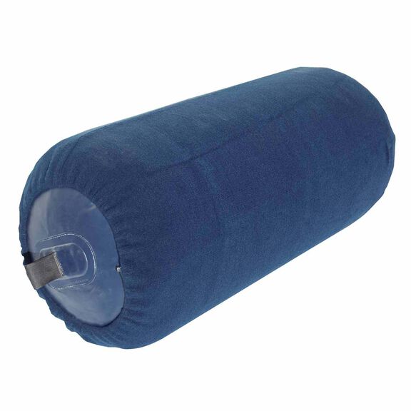 18" Dia. X 42" L Inflatable Fender Cover, Navy image number 0