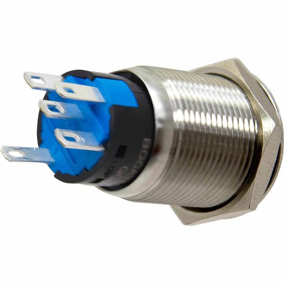 Mini LED Push Button Momentary Power Switch image number 1