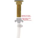 Aidack Folding Faucet, Cold Only, J-Spout, Chrome image number 7