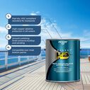 Odyssey HD Multi-Season Copolymer Ablative Antifouling Paint, Black, Gallon image number 3