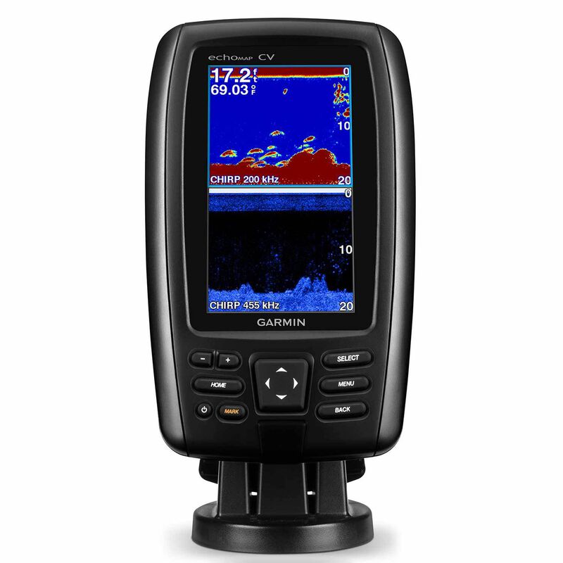echoMAP™ CHIRP 43cv Fishfinder/Chartplotter Combo with ClearVü Transducer and Inland Charts image number 0