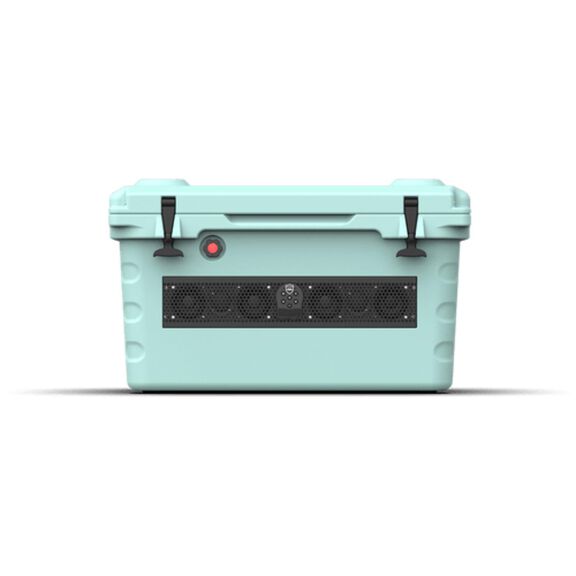 Wet Sounds SHIVR-55-SFM 58 Quart Ice Chest in Seafoam with Built in Powered Bluetooth Soundbar image number 0