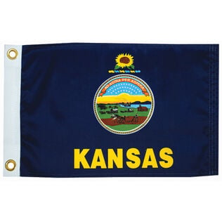 Kansas State Flag, 12" x 18"