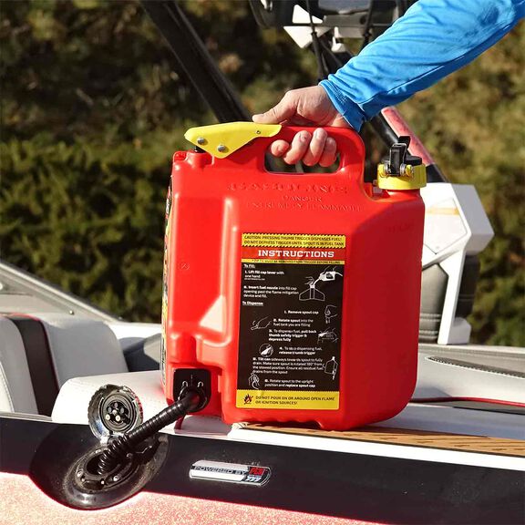 5 Gallon Spill Free Type II Safety Can for Gasoline image number 3