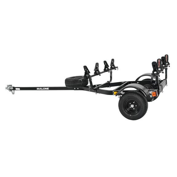 MicroSport Off-Road 2 Kayak Trailer Package (2 Sets Saddle Up Pro, Spare Tire) image number 1