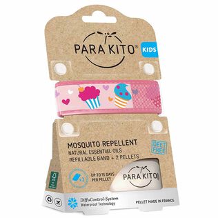 Mosquito Repellent Kids Wristband, Cupcake