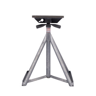 25" to 38" Flat Top Galvanized Powerboat Stand
