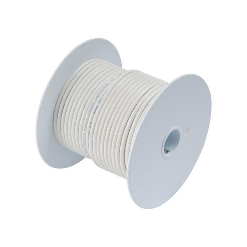 Gauge: 6 AWG 100' Spool White image number 0
