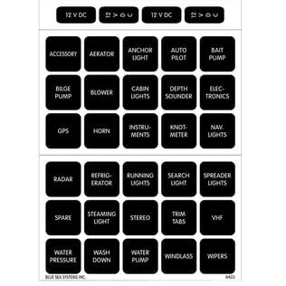 Waterproof DC Label Kit
