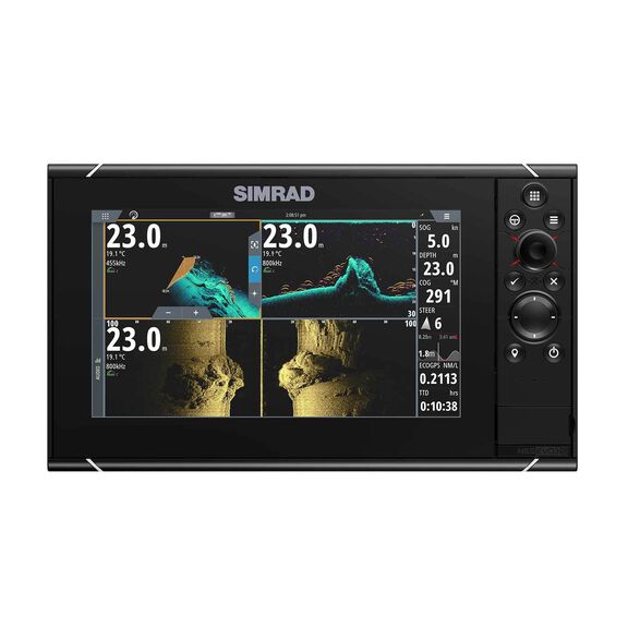 NSS9 Evo3S Multifunction Display with C-MAP Charts, HALO 20+ Bundle image number 1
