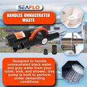 SEAFLO 24V 5.0 GPM Diaphragm Waste Pump with Rotating Head image number 6
