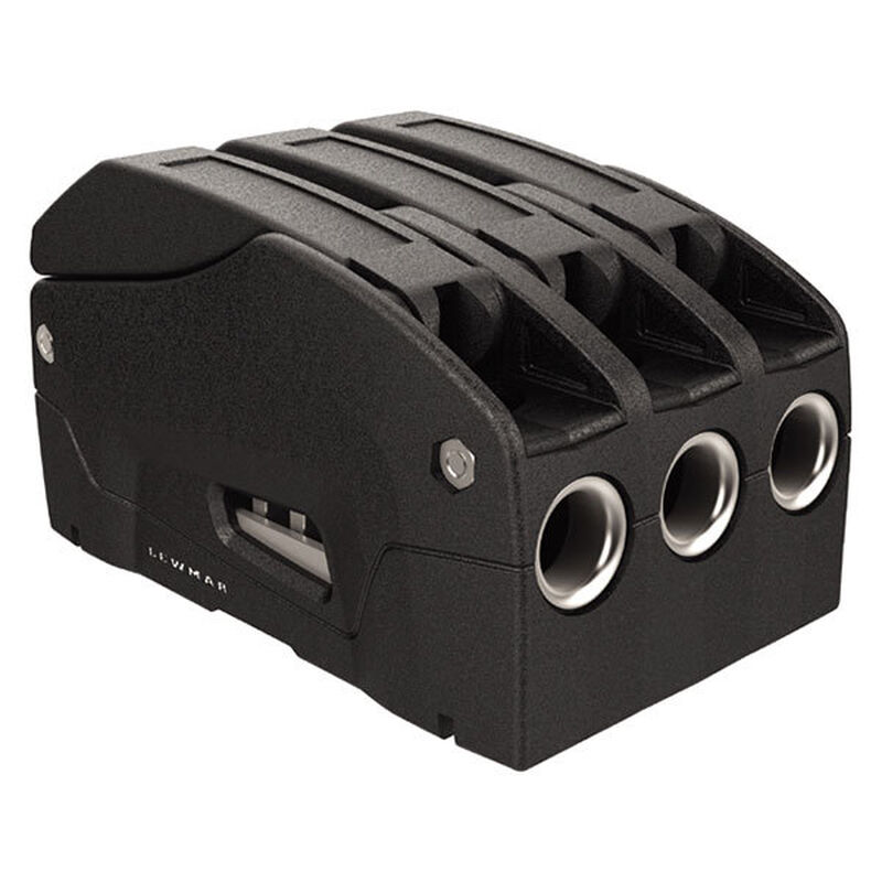 LEWMAR D1 Rope Clutch, Triple, 10mm12mm, Black West Marine