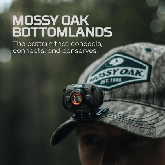 Mossy Oak MYCRO 400 Rechargeable Headlamp image number 5
