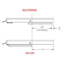 Low Profile Adjustable Seat Slide 13" x 24" image number 3