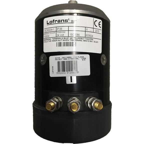 Lofrans Windlass Replacement Motor, 12/24V image number 0
