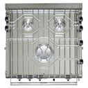 Three-Burner Euro Standard Gimbaled Propane Range image number 1