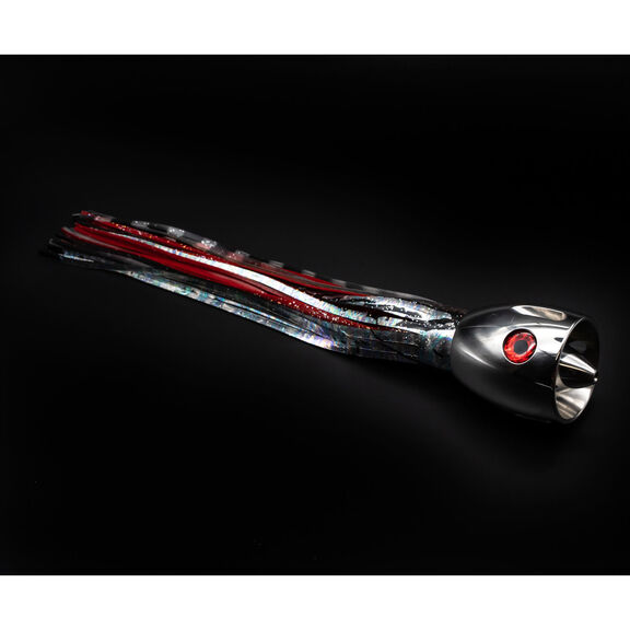 Medium Stainless Bell Bullet Head Black/Red image number 0