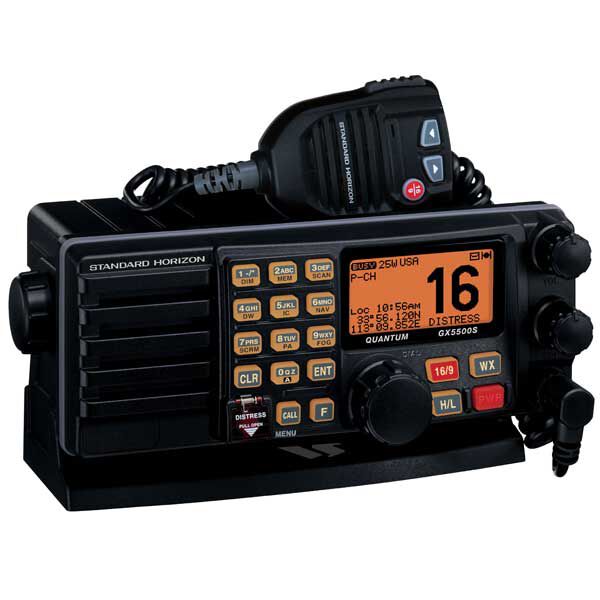 Standard Horizon Replacement VHF Radio MIC Microphone for GX5500S GX5500SM Black 