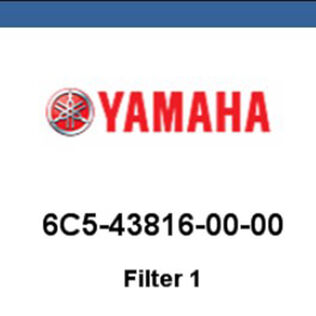 Yamaha 6C5-43816-00-00 Filter 1