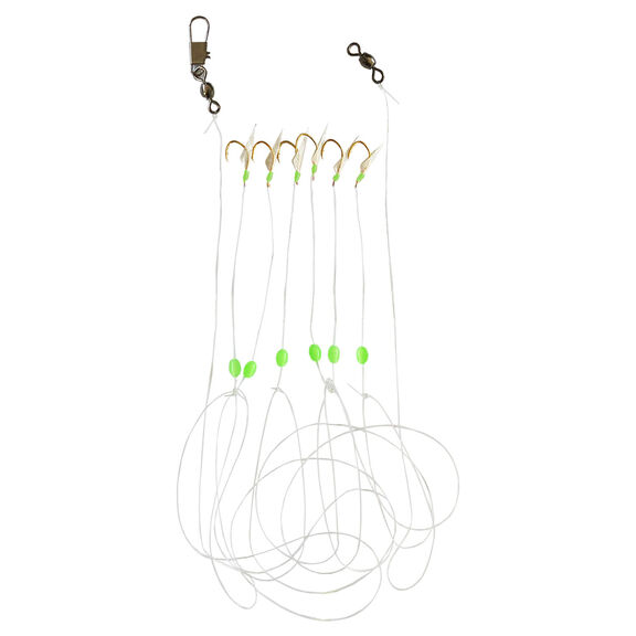 Sabiki #6 Mono Green Saltwater Rig image number 0