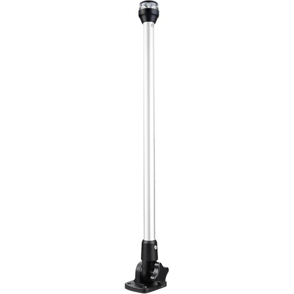 SEAFLO 04 Series 24 In All-Around LED Pole Navigation Light with Adjustable Mount image number 0