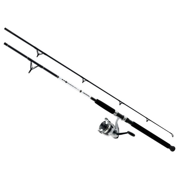 daiwa d-shock 7' spinning combo Featuring a 1 ball bearing spinning reel with DIGIGEAR Daiwa D-Shock Spinning Combos -